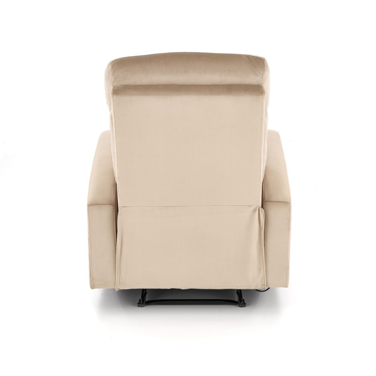 Poltrona reclinabile Wonder in velluto beige - H98 cm - immagine 9