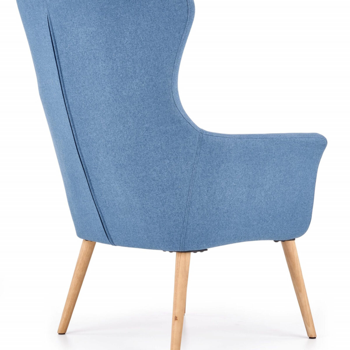 Poltrona imbottita Cotto blu - H 99 cm - immagine 2