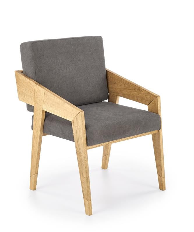 fotoliu-tapitat-freedom-gri-inchis-h90-cm27929 Poltrona imbottita Freedom in grigio scuro - H90 cm - immagine 1