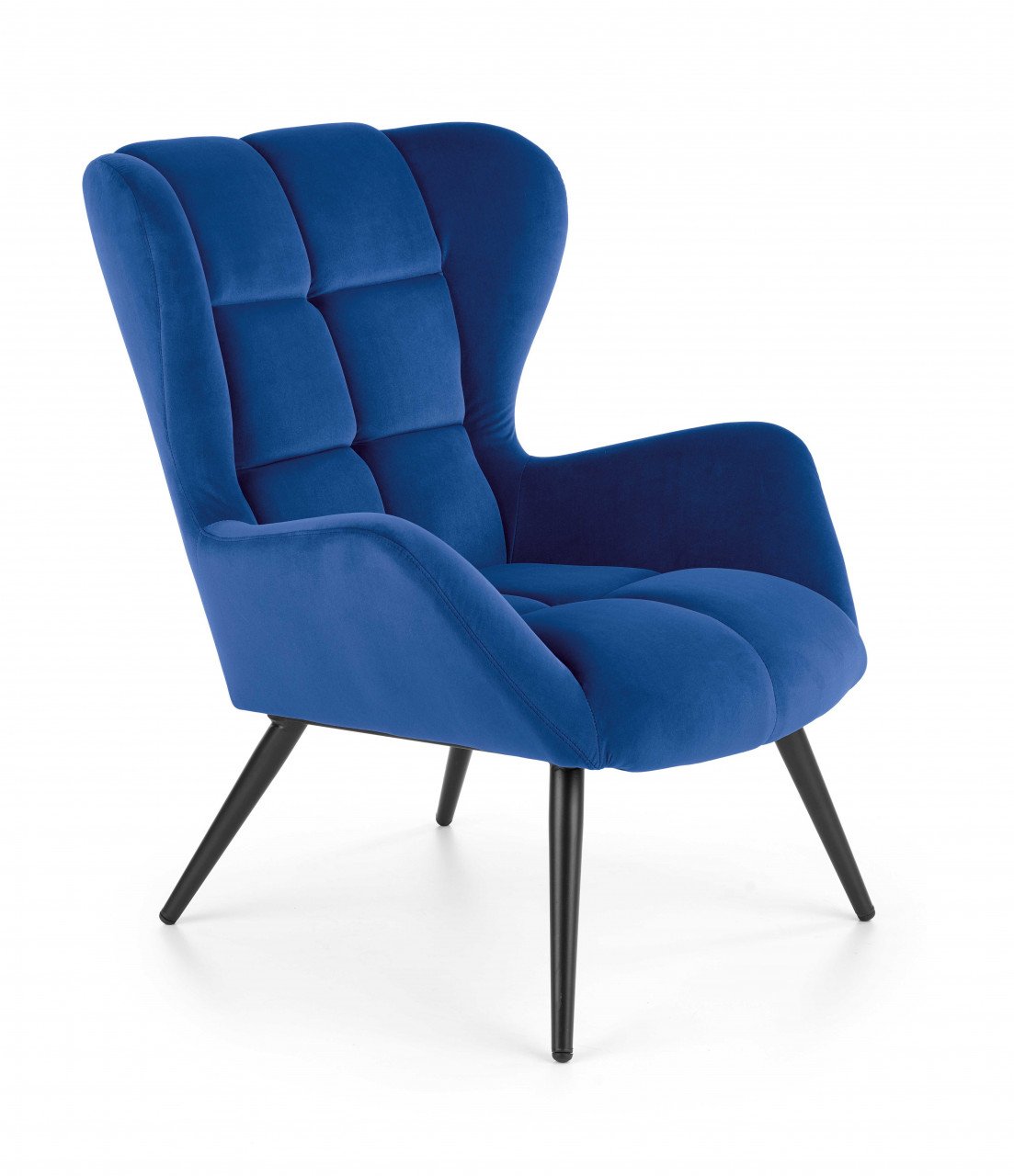 fotoliu-tyrion-velvet-bleumarin-h91-cm101216 Poltrona Tyrion in velluto blu navy H91 cm - immagine 1