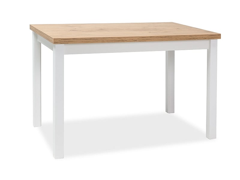 masa-adam-stejar-lancelot-l120-x-l68-x-h75-cm14318 Tavolo Adam in rovere lancelot/bianco opaco - L120 x l68 x h75 cm - immagine 1