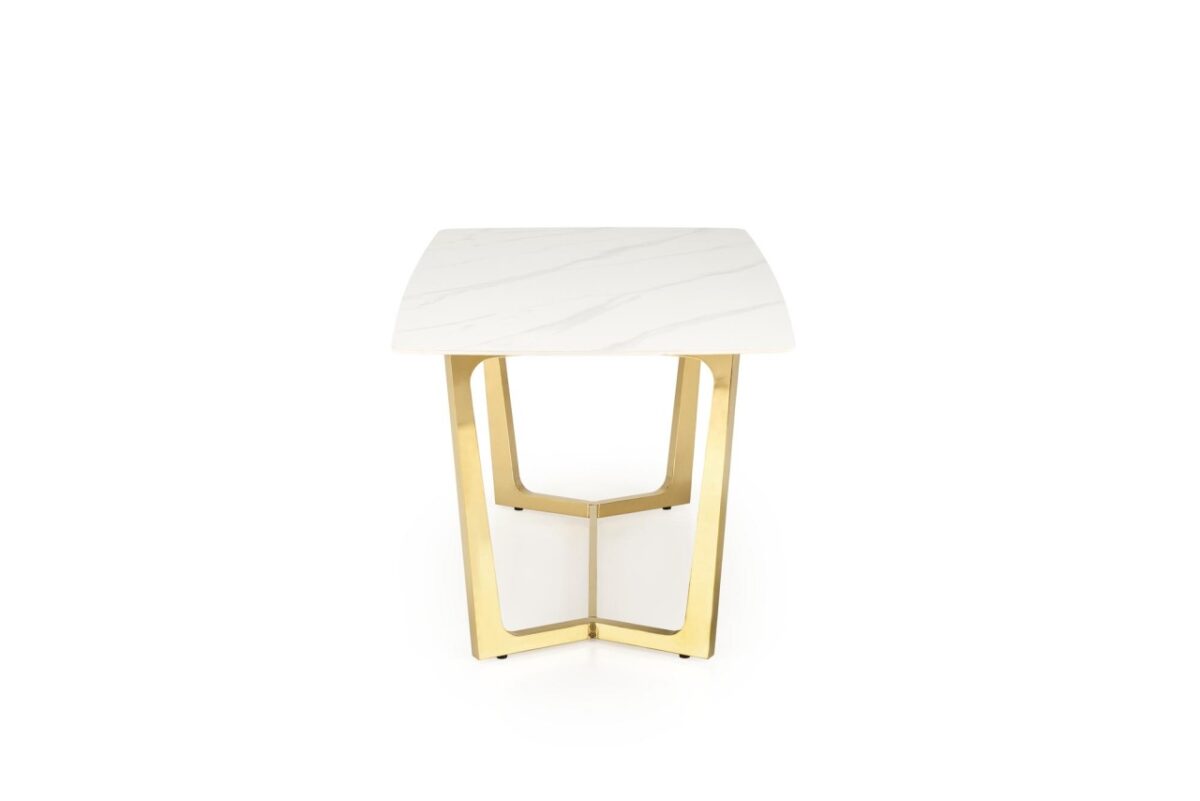 Tavolo Clemente bianco/oro L160 x l90 x H76 - immagine 10