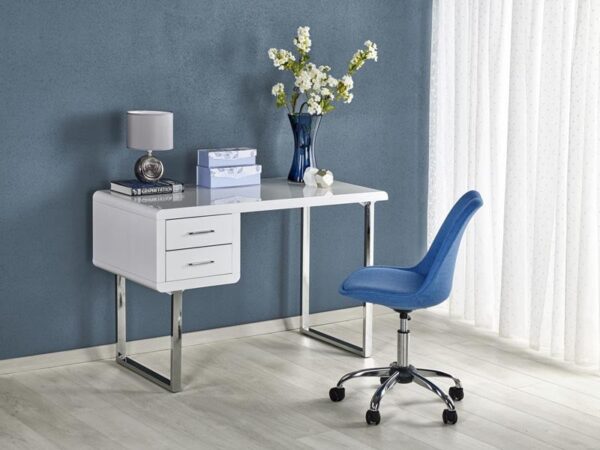 Scrivania B-30 in bianco - H76 cm