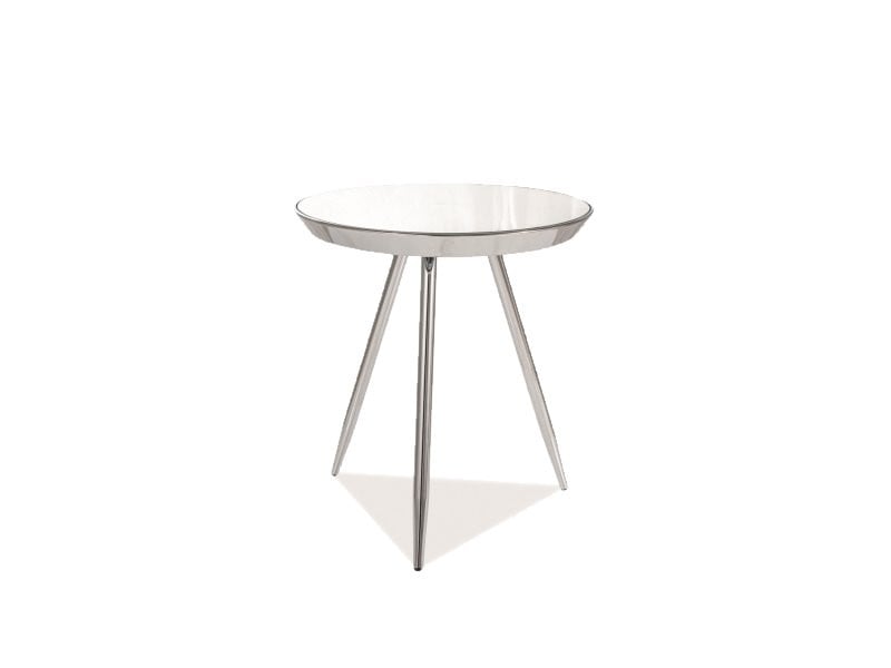 masa-de-cafea-bora-c-silver-–-o41-x-h46-cm7309 Tavolino da caffè Bora C in argento - Ø41 x h46 cm - immagine 1