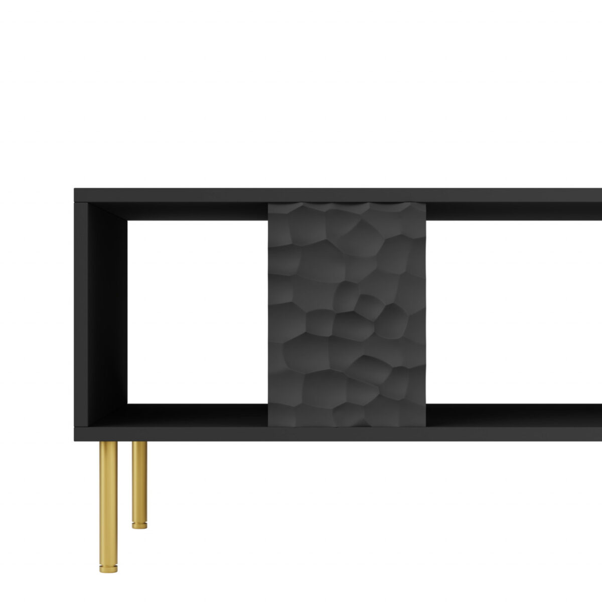 Tavolino da caffè Bullet LAW-1 in nero/oro - immagine 4