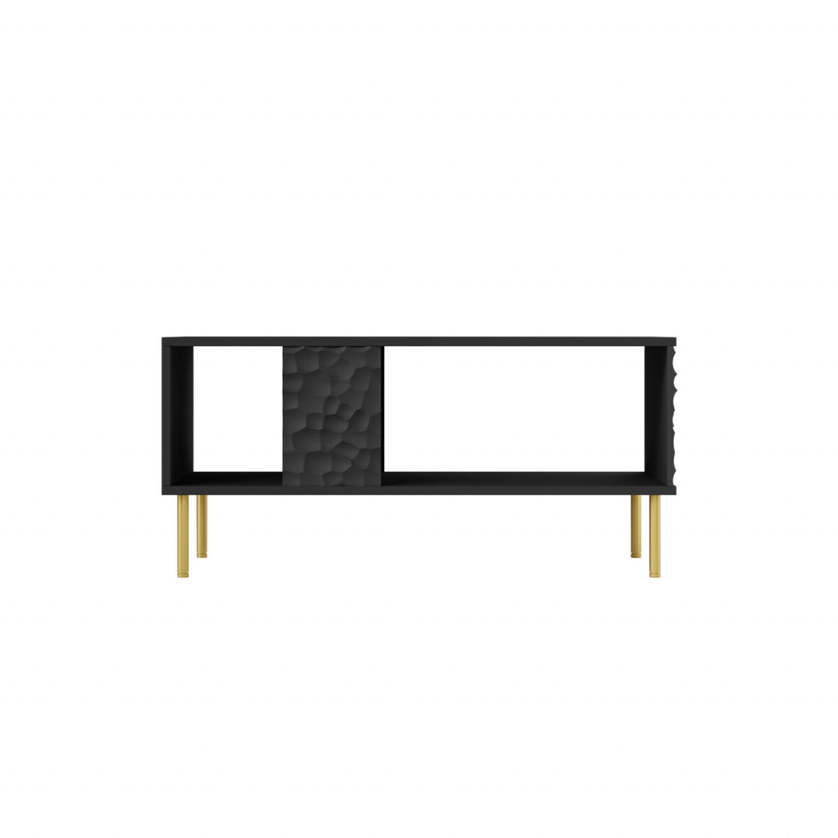 Tavolino da caffè Bullet LAW-1 in nero/oro - immagine 6