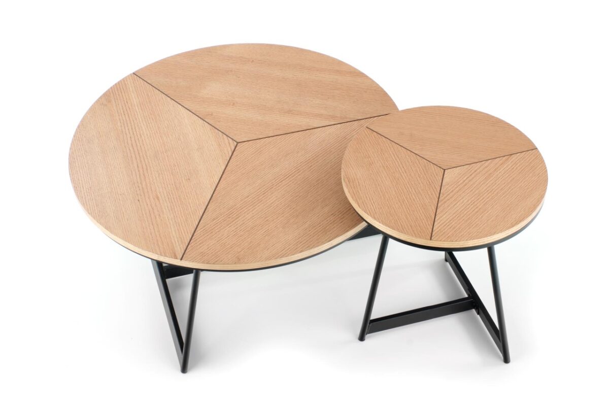 Tavolino da caffè Karida - Ø80 x h41 cm - immagine 16