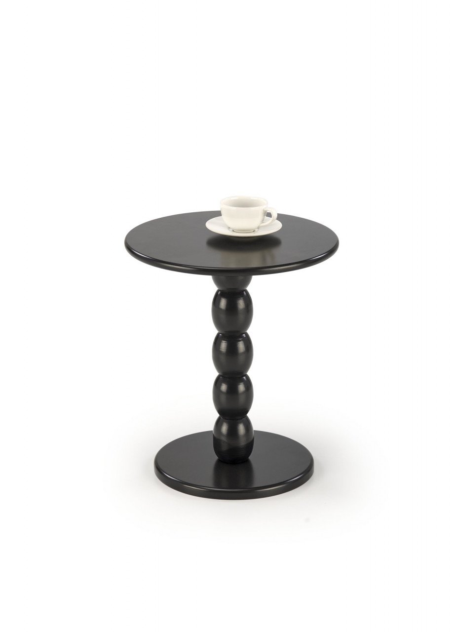 masa-de-cafea-rotunda-cirilla-neagra-o40-h47-cm99508 Tavolino da caffè rotondo Cirilla in nero - ø40/h47 cm - immagine 1