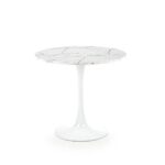 Tavolo effetto marmo Denver - H73 cm