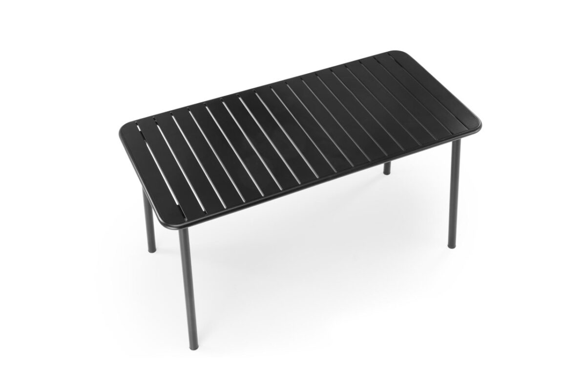 Tavolo rettangolare Bosco nero L140 cm - immagine 8