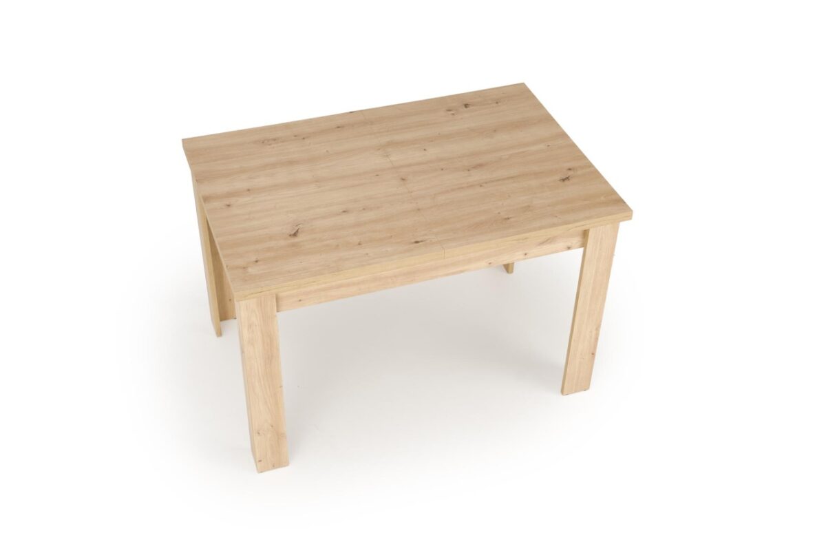 Tavolo allungabile Bagio in rovere artigianale - L120-160 cm - immagine 7
