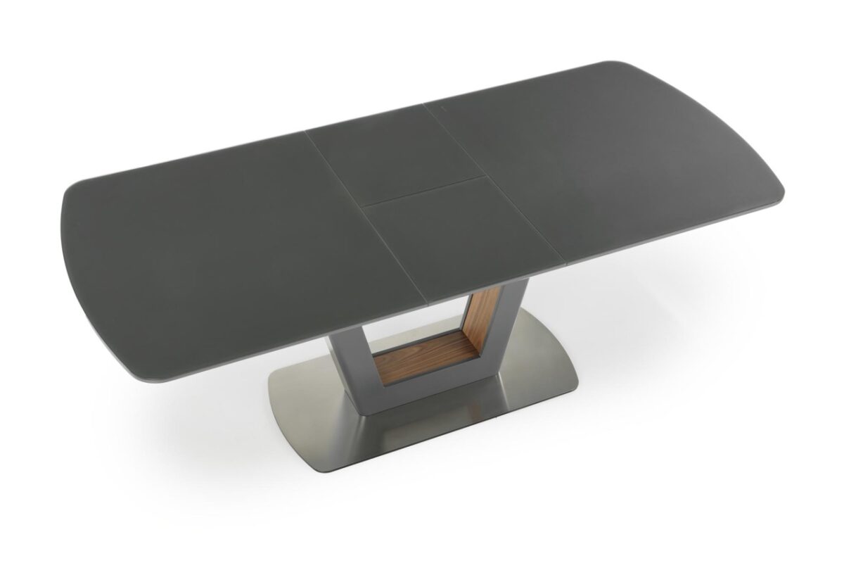 Tavolo allungabile Bilotti antracite - L 160-200 x l 90 x h 76 cm - immagine 7