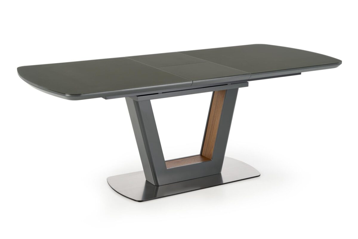 Tavolo allungabile Bilotti antracite - L 160-200 x l 90 x h 76 cm - immagine 14