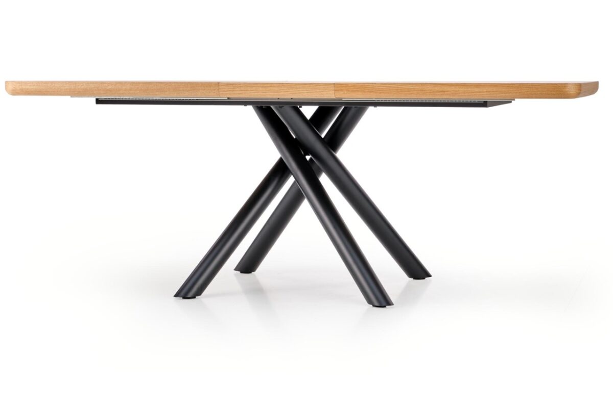 Tavolo allungabile Derrick in rovere - L160/200/200xl90xh75 cm - immagine 9