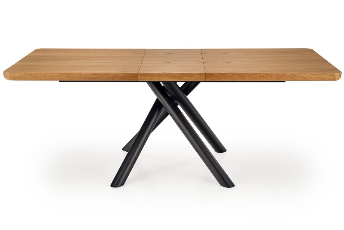 Tavolo allungabile Derrick in rovere - L160/200/200xl90xh75 cm - immagine 11
