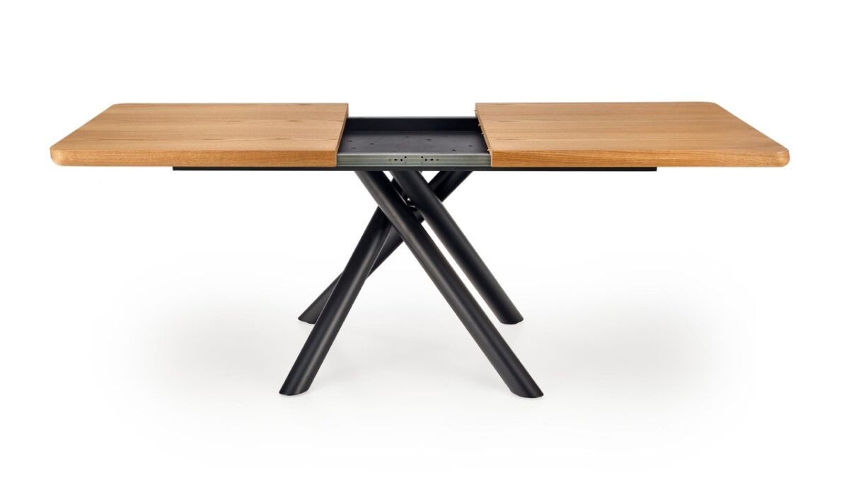 Tavolo allungabile Derrick in rovere - L160/200/200xl90xh75 cm - immagine 14