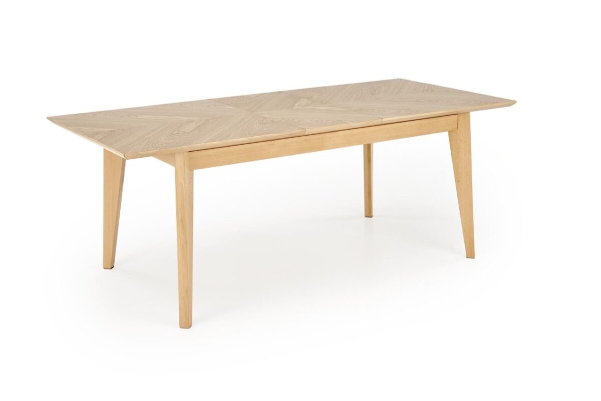 Tavolo allungabile Edmondo in legno naturale - L160-240 cm - immagine 11