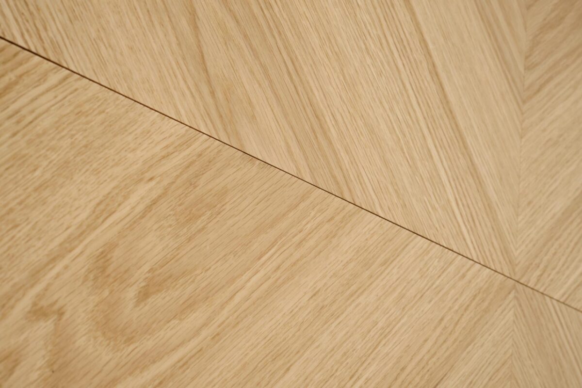 Tavolo allungabile Edmondo in rovere naturale/nero - L160-240 cm - immagine 8