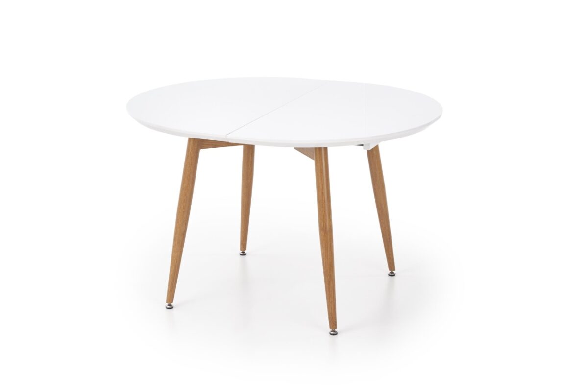 Tavolo allungabile Edward in rovere miele - L 120-200 x l 100 x h 75 cm - immagine 13