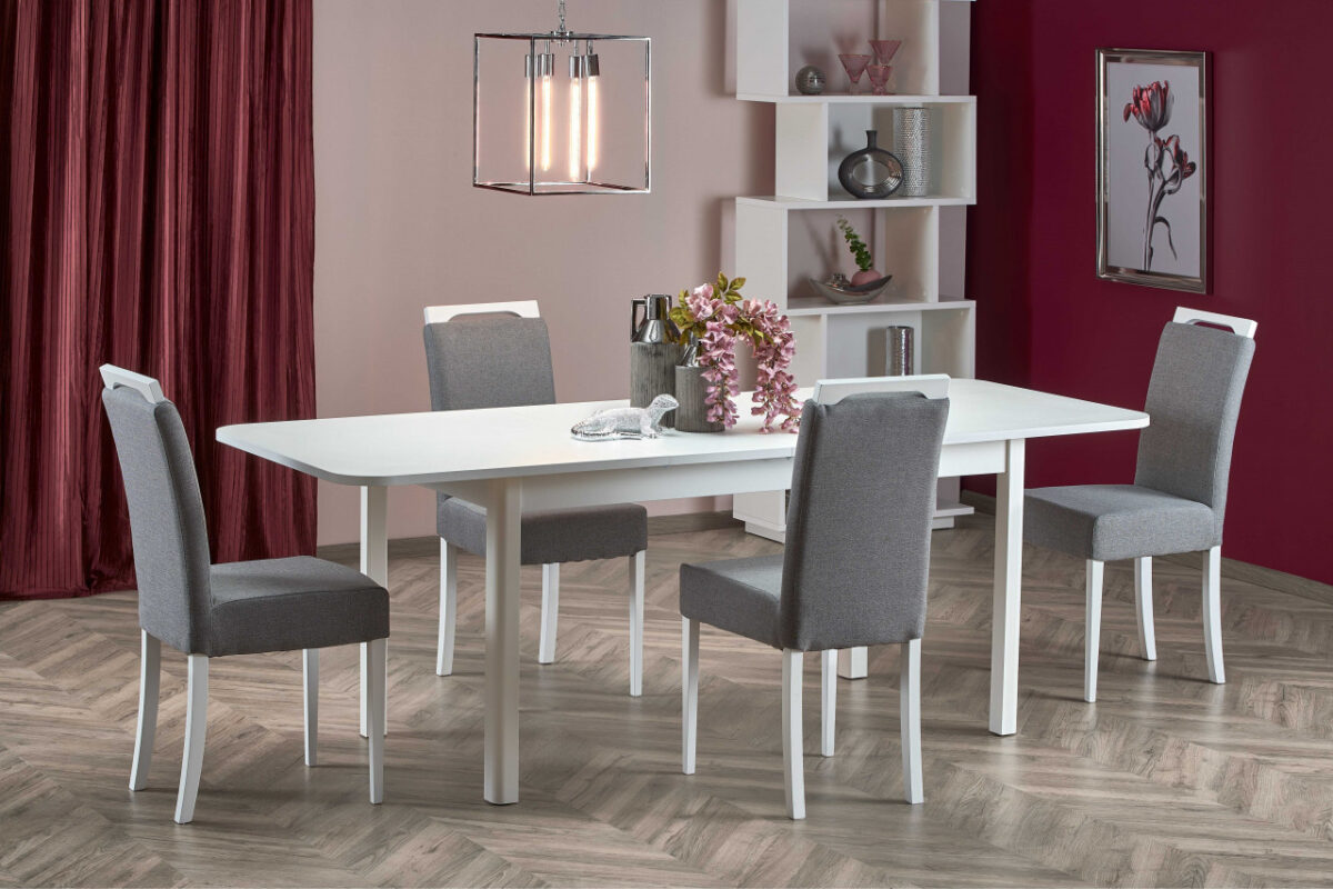 Tavolo Florian allungabile in bianco - L160-228 cm - immagine 11