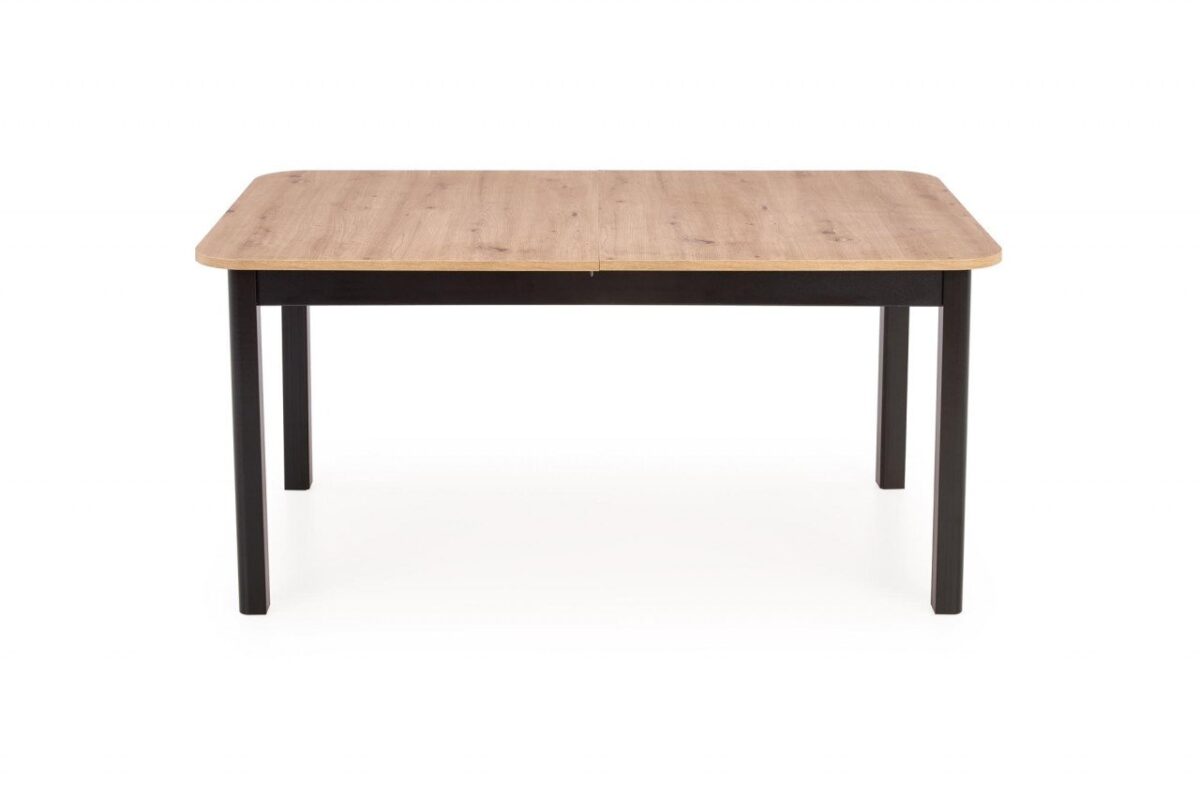 Tavolo allungabile Florian in rovere castagno/nero - L160-228 cm - immagine 17