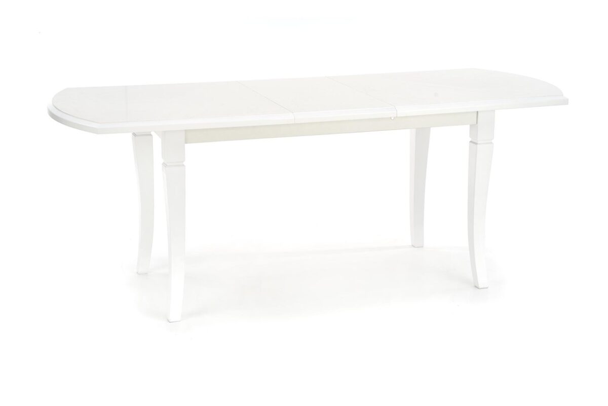 Tavolo allungabile Fryderyk 160 in bianco - L160/240 x l90 x h74 cm - immagine 10