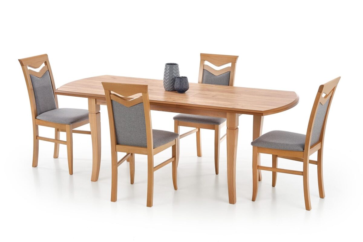 Tavolo allungabile Fryderyk 160 in rovere - L160/240 x l90 x h74 cm - immagine 10