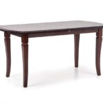 Tavolo allungabile Fryderyk in noce scuro - L160-240 x l90 x h74 cm