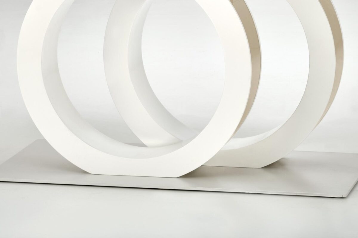 Tavolo allungabile Galardo bianco - L160-200xl90xh76 cm - immagine 13