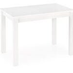 Tavolo allungabile Gino in bianco - L100-135 x L60 x H75