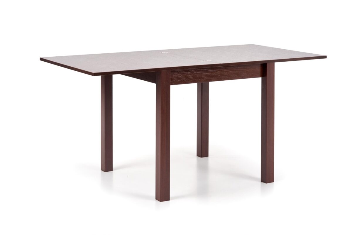 Tavolo allungabile Gracjan in noce scuro - L 80-160 x l 80 - immagine 8