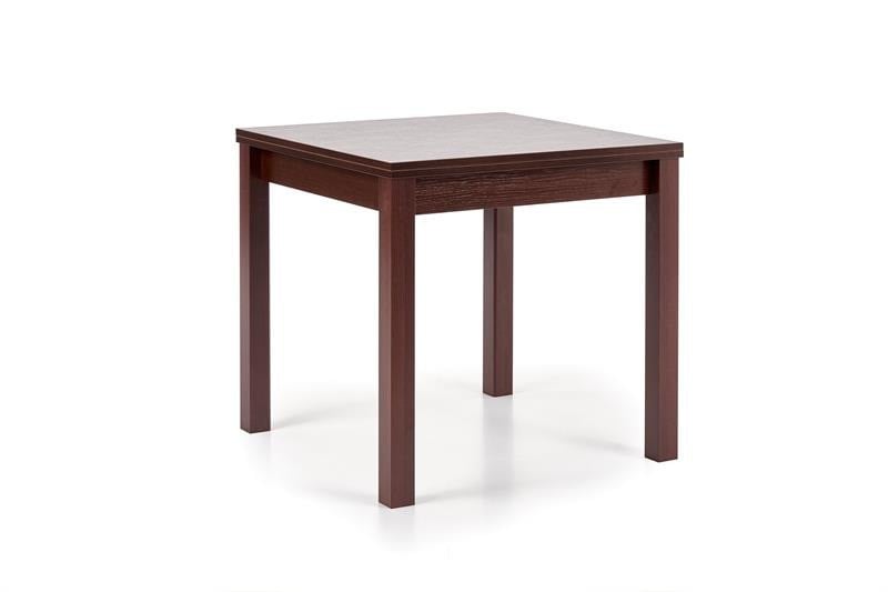 masa-extensibila-gracjan-nuc-inchis-–-l-80-160-x-l-8027632 Tavolo allungabile Gracjan in noce scuro - L 80-160 x l 80 - immagine 1