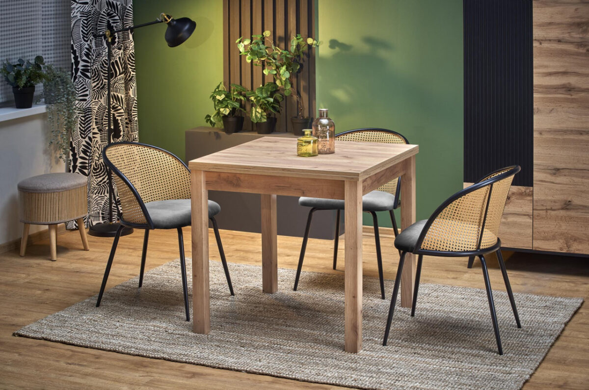 Tavolo Gracjan allungabile in rovere artigianale - L80-160 cm - immagine 10