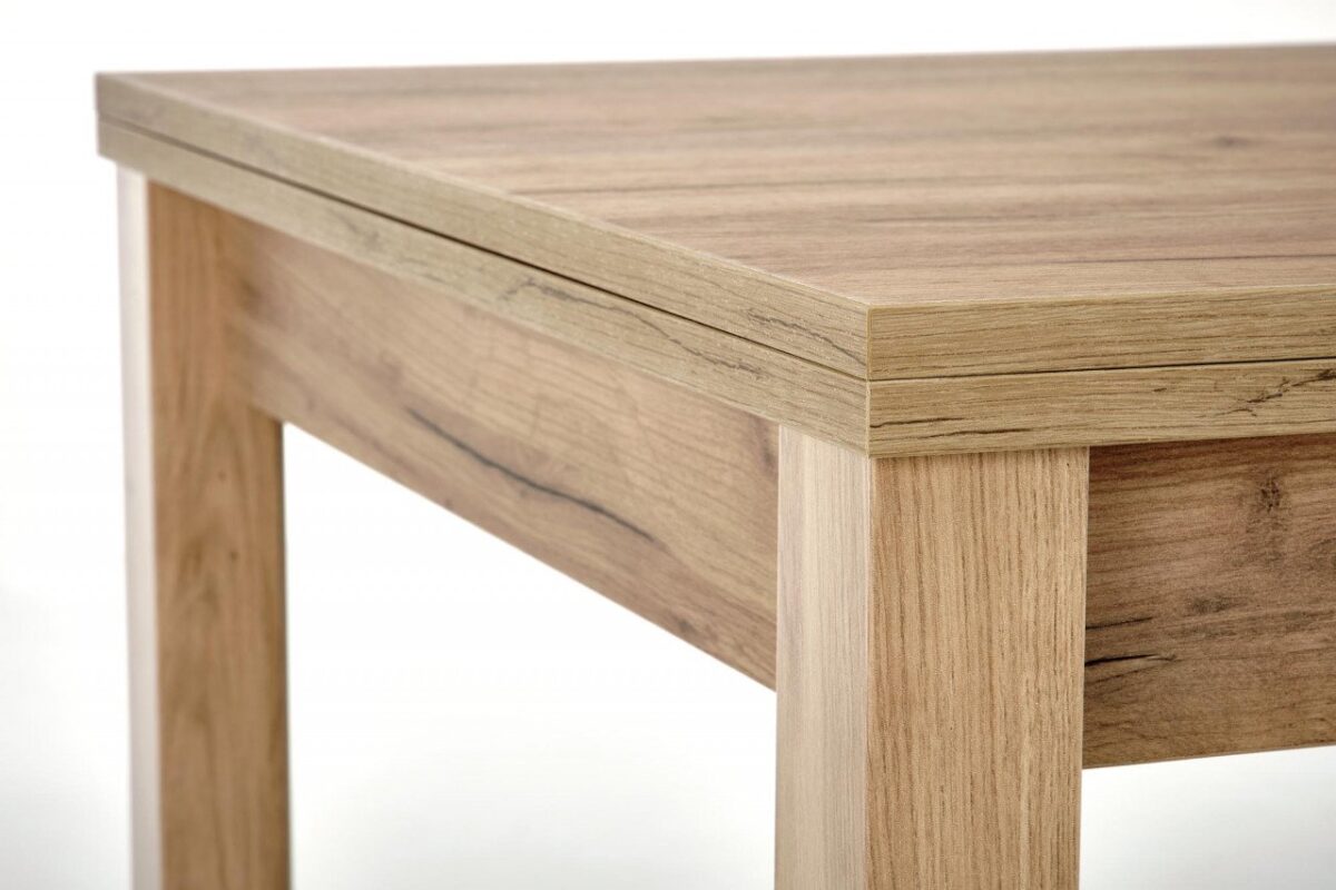 Tavolo Gracjan allungabile in rovere artigianale - L80-160 cm - immagine 12