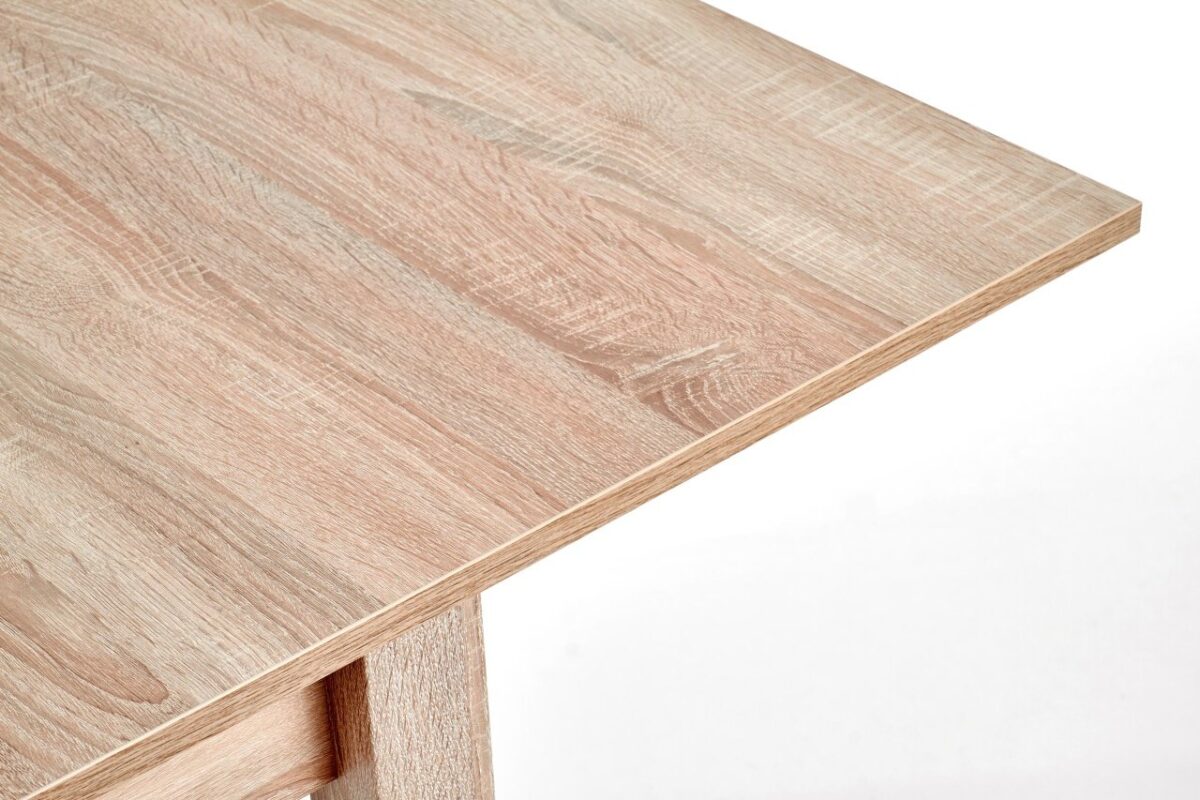 Tavolo allungabile Gracjan in rovere - L 80-160 x l 80 x h 76 cm - immagine 9