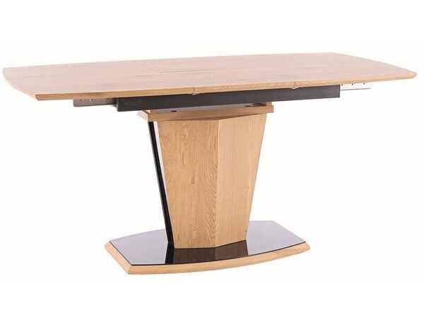 Tavolo allungabile Houston in rovere - l80 x h76 x l120-160 cm