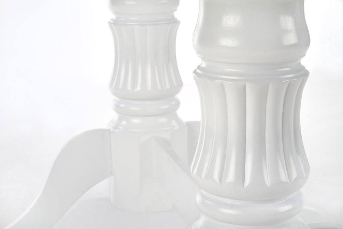 Tavolo allungabile Joseph mdf bianco - L150/190 x l90 x h77 cm - immagine 14