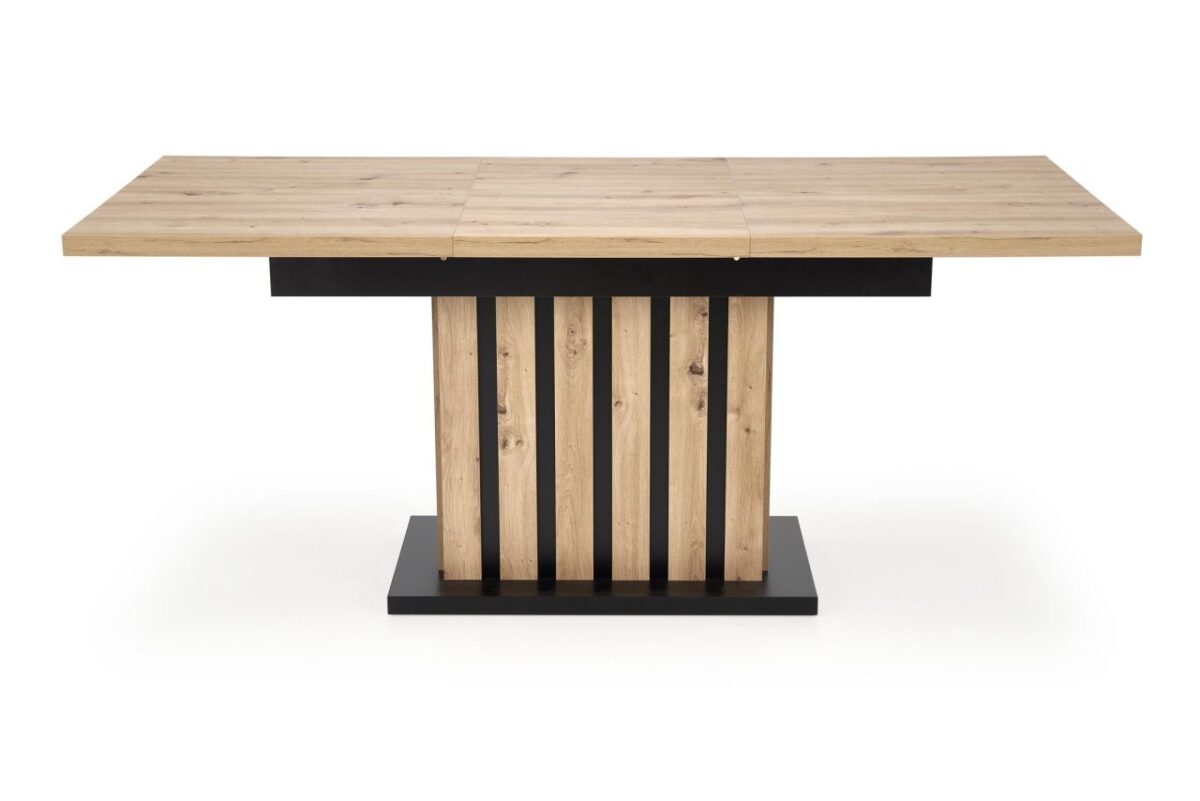 Tavolo Lamello allungabile in rovere castagno/nero - L160-210xl90xh76 cm - immagine 14
