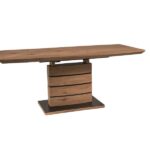 Tavolo allungabile Leonardo in rovere - L80 x H76 x L140-180 cm