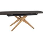 Tavolo allungabile Loreto Ceramic Oxide in marrone - L180-230 cm
