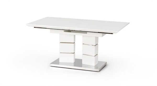 Tavolo allungabile MDF Lord bianco - L 160-200 cm