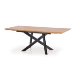 Tavolo allungabile MDF + metallo Capitale - L 160-200 x l 90 x h 76 cm