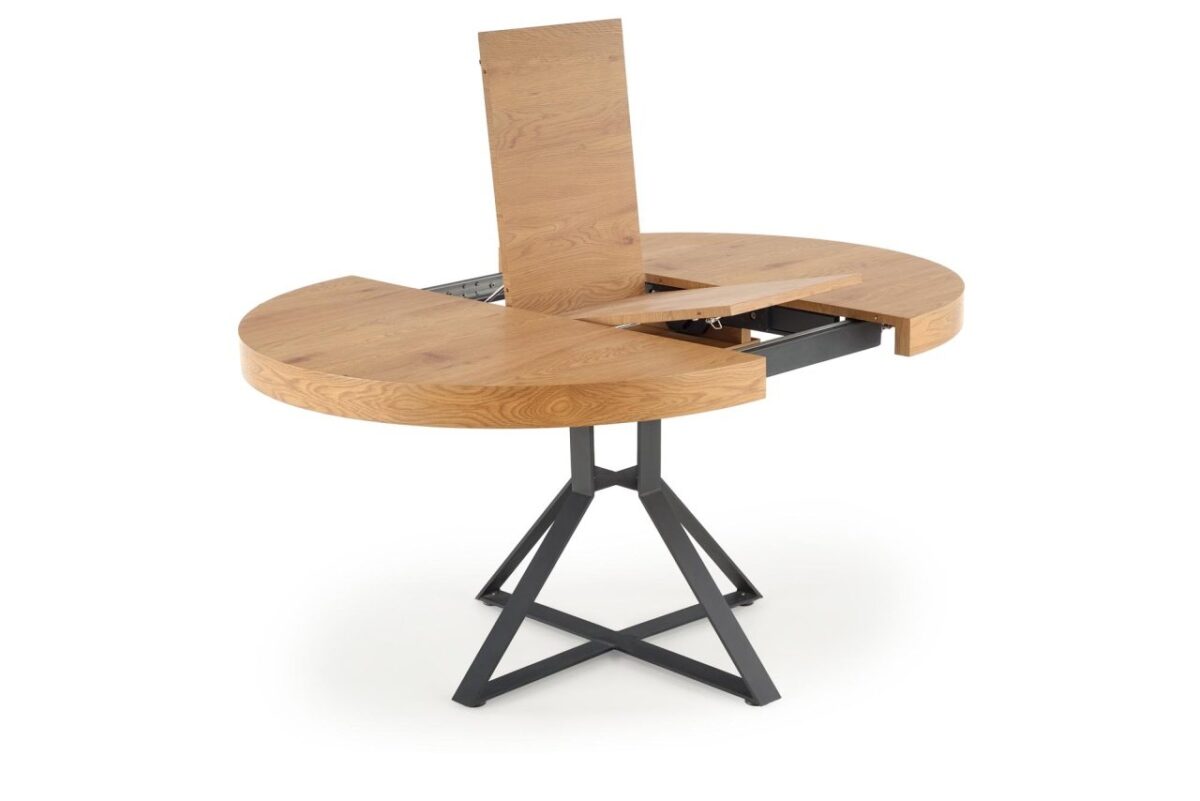 Tavolo allungabile Mercy in rovere - L120-160 x L120 x H80 cm - immagine 17