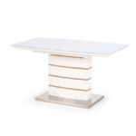 Tavolo allungabile metallo + MDF Toronto - L 140-180 x l 80 x h 76 cm