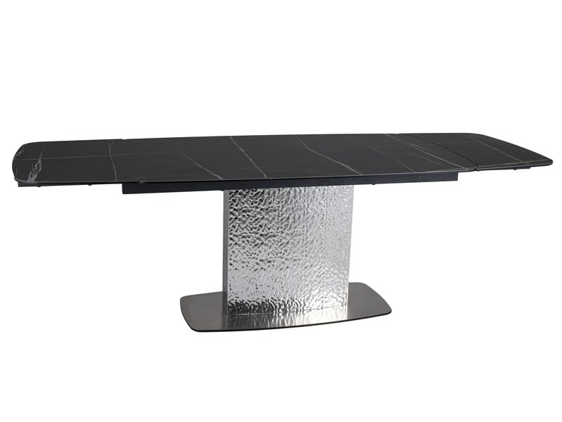 masa-extensibila-moncler-ceramic-sahara-negru-negru-mat-l160-240-cm94848 Tavolo allungabile Moncler Ceramic Sahara in nero/nero opaco - L160-240 cm - immagine 1