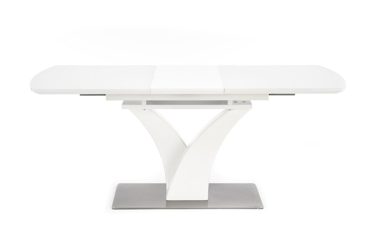 Tavolo allungabile Palermo in bianco - L 140-180 x l 80 x h 75 cm - immagine 12