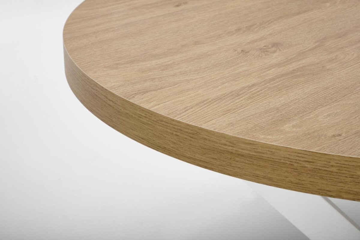 Tavolo Peroni allungabile in rovere dorato/bianco - L100-250 cm - immagine 20