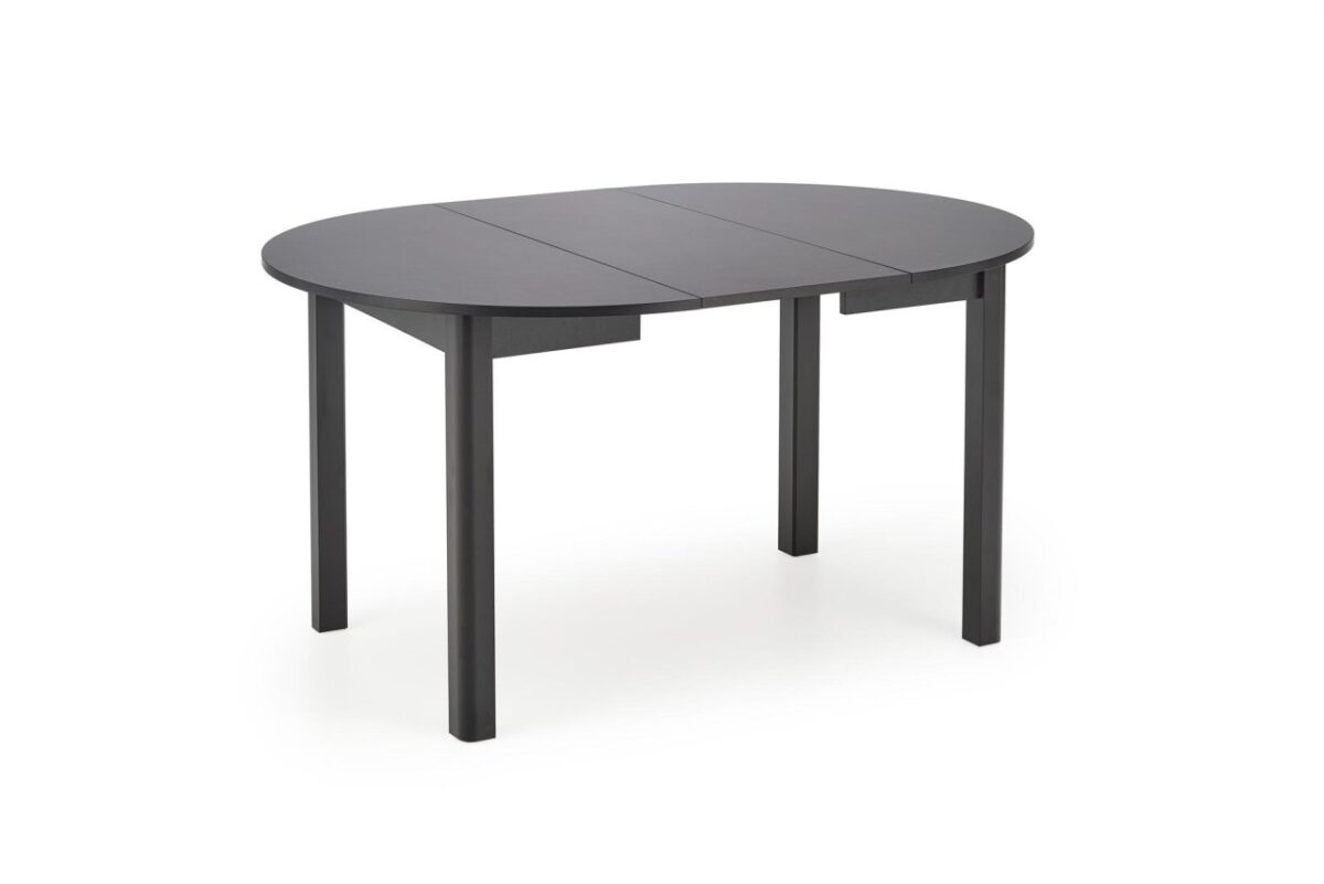 Tavolo allungabile Ringo in nero - L102-142xL102xH76 cm - immagine 4