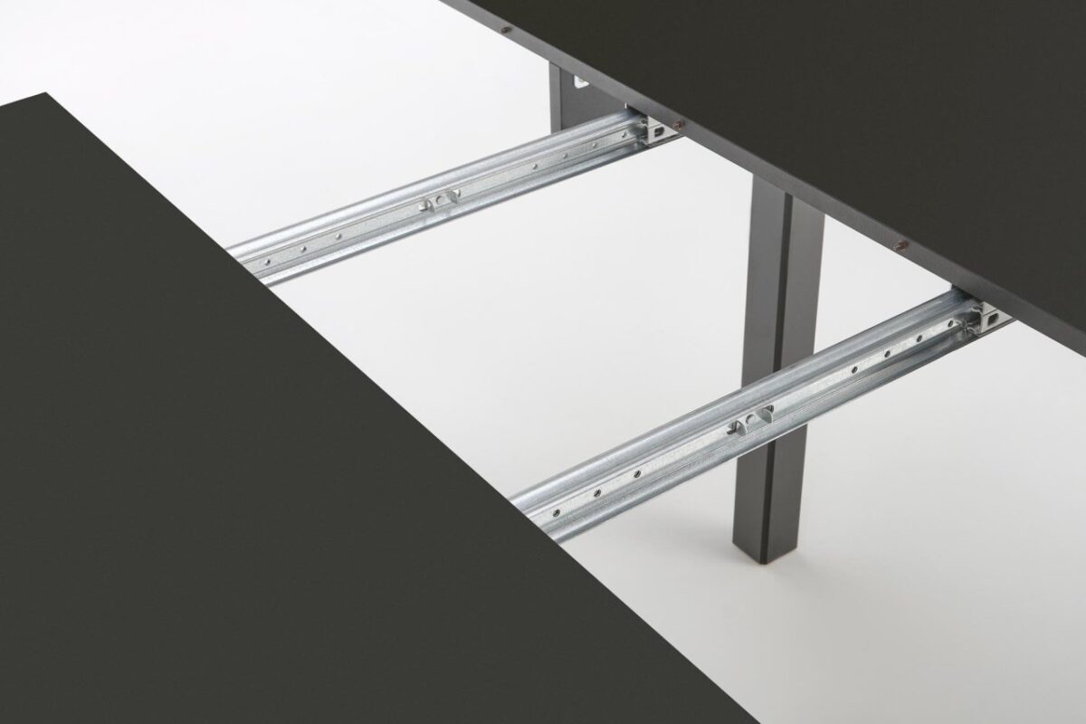 Tavolo allungabile Ringo in nero - L102-142xL102xH76 cm - immagine 15