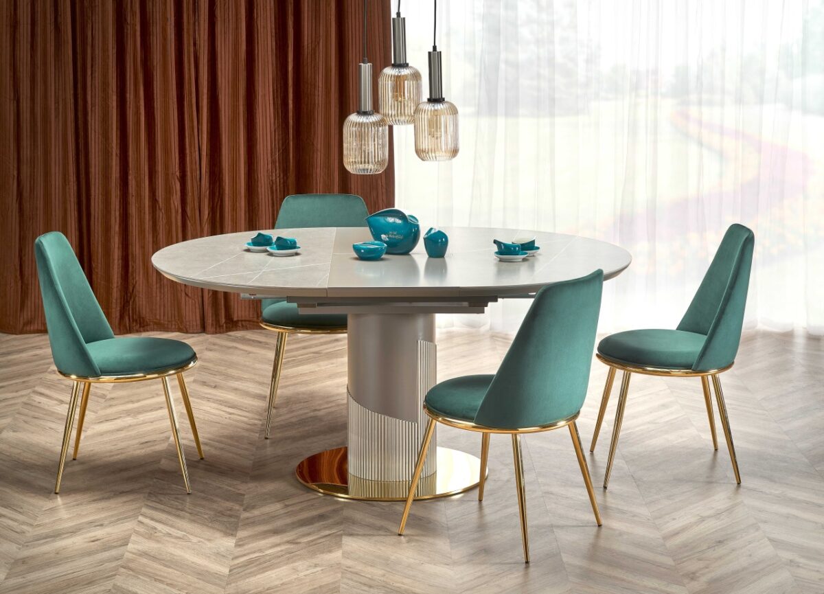 Tavolo rotondo allungabile Muscat - L120-160 cm x H76 - immagine 22